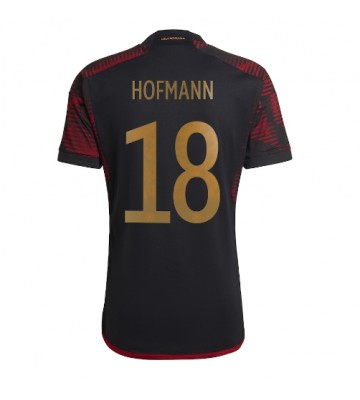 Tyskland Jonas Hofmann #18 Bortatröja VM 2022 Kortärmad